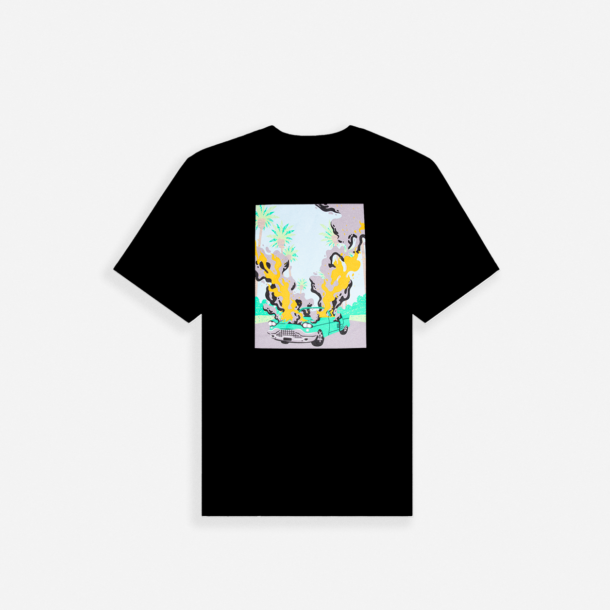 BURN IN PARADISE T-SHIRT - BLACK