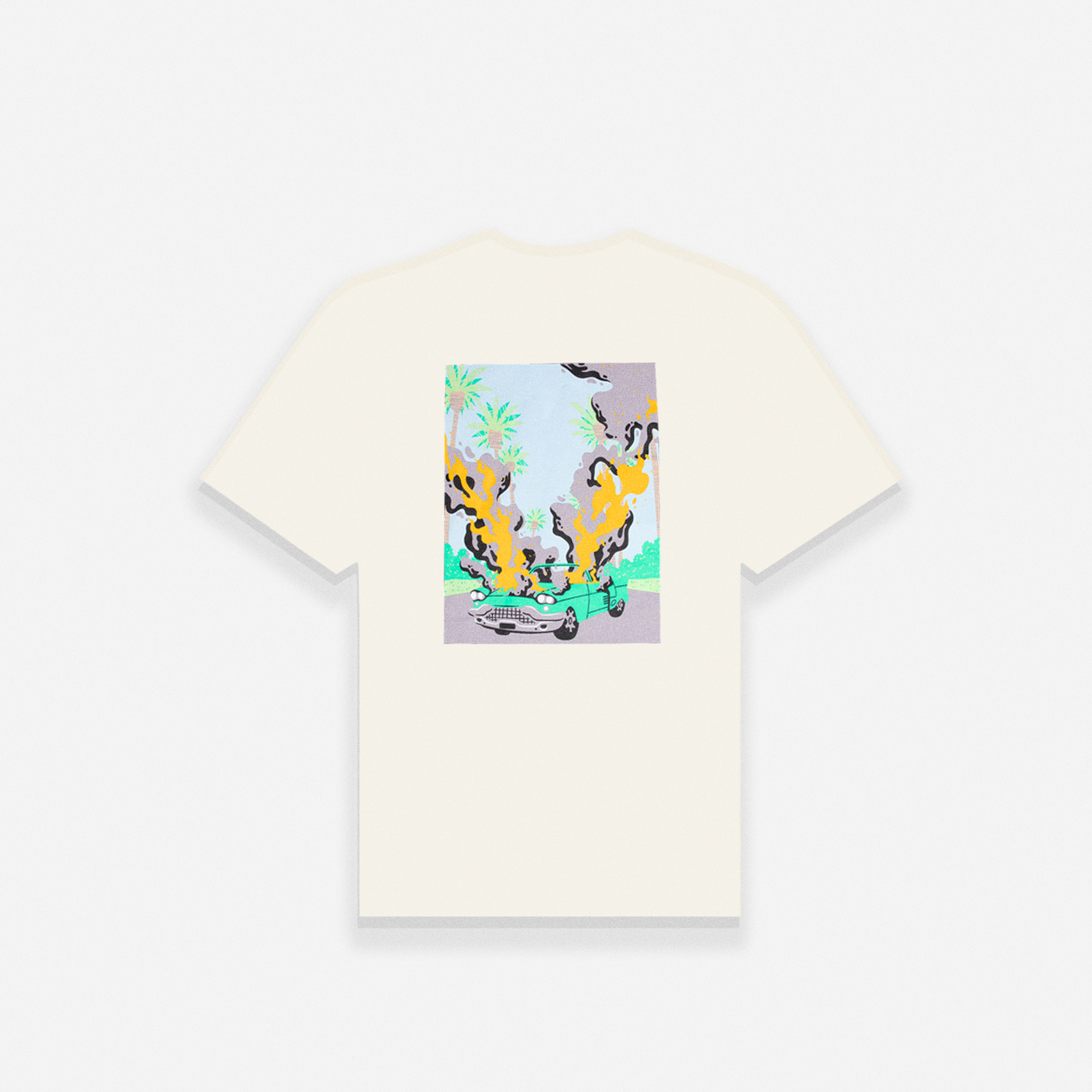 BURN IN PARADISE T-SHIRT - NATURAL