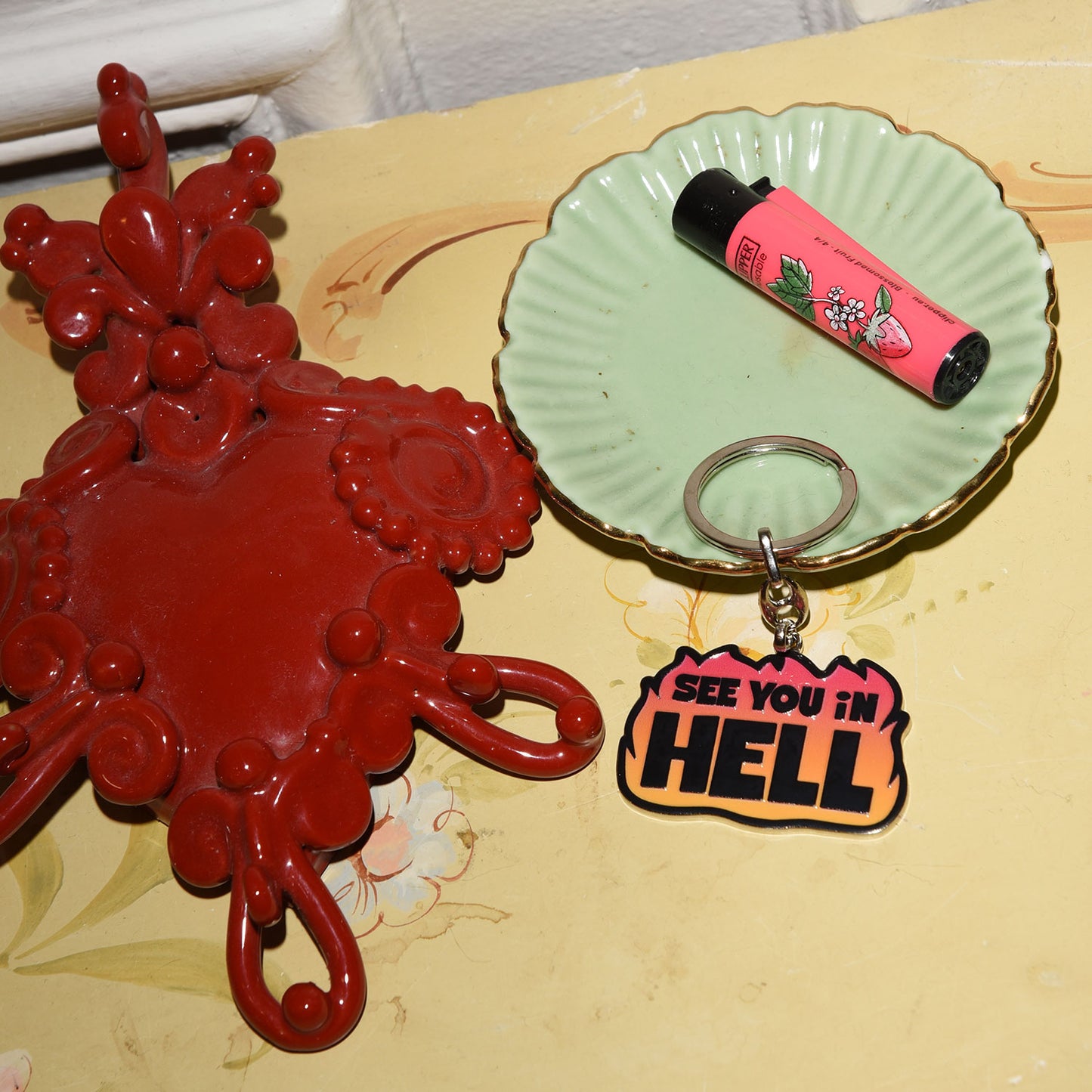 PORTE CLES - SEE YOU IN HELL