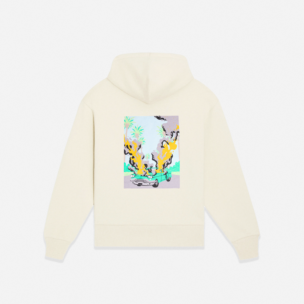 BURN IN PARADISE HOODIE - NATURAL