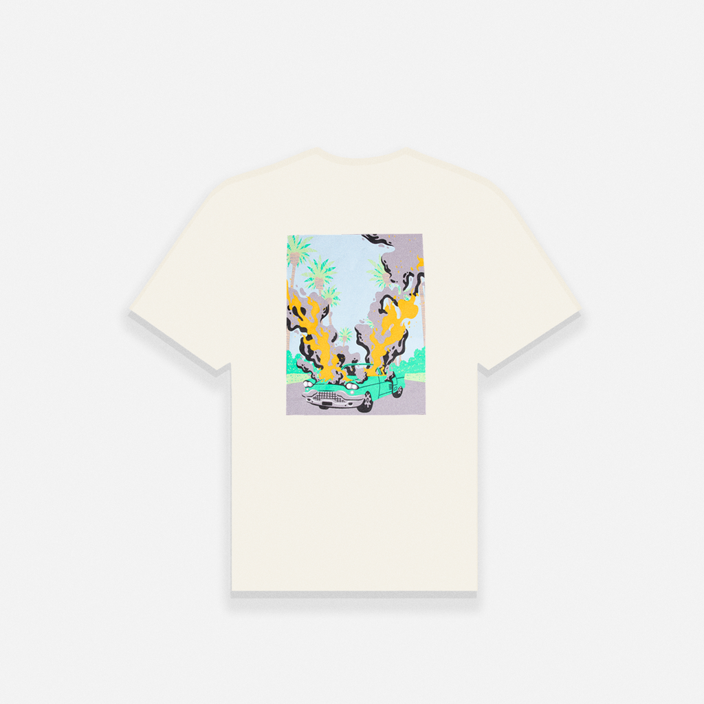 BURN IN PARADISE T-SHIRT - NATURAL