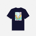 BURN IN PARADISE T-SHIRT - NAVY