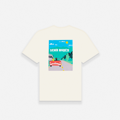 T-SHIRT SEND NUDES HILLS - NATURAL