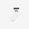BALEK BLACK - WHITE SOCKS