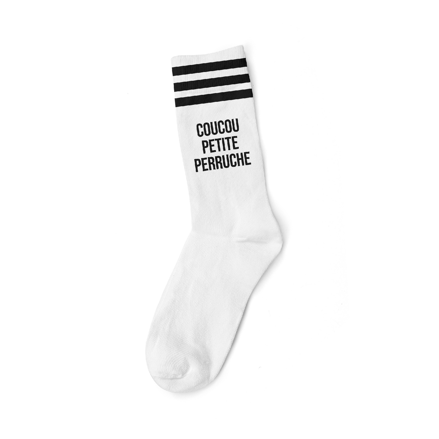 COUCOU PETITE PERRUCHE BLACK - WHITE SOCKS