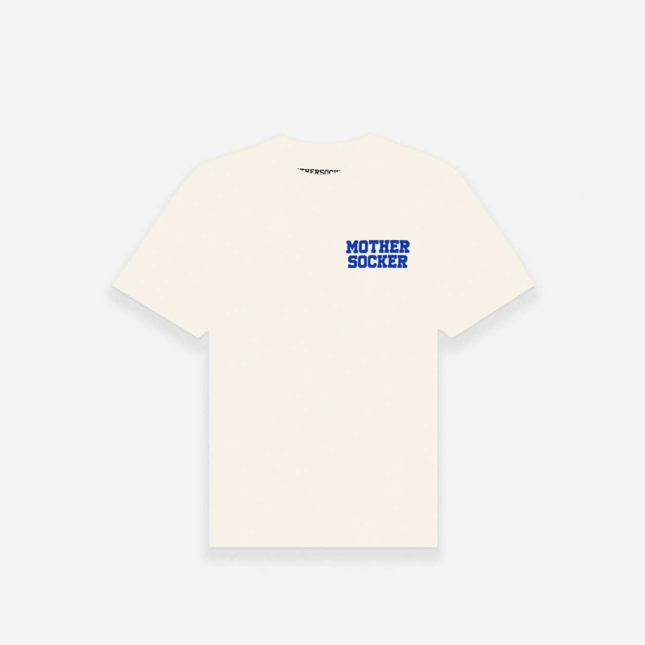 T-SHIRT SEND MEMES BLUE - NATURAL