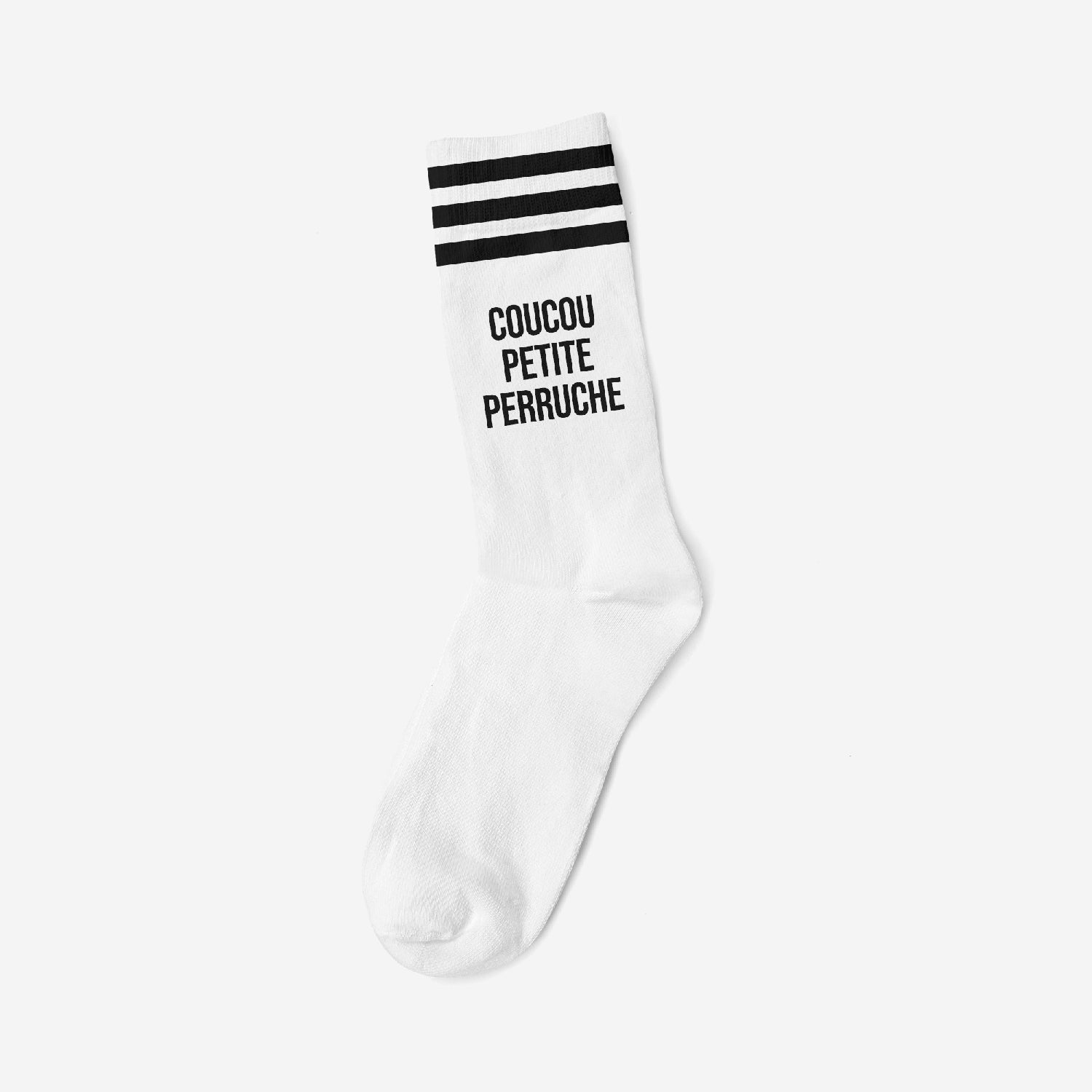 COUCOU PETITE PERRUCHE BLACK - WHITE SOCKS